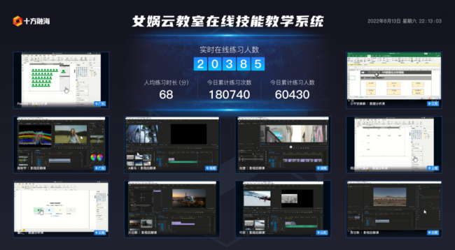显科技企业担当，十方融海以技术补位赋能全民终身学习新闻配图